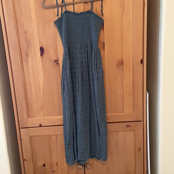 Aerie Sundress Deep Sage Green - Picture 4 of 5